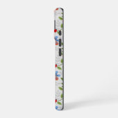 Coque iPhone 16 Fleurs Et Papillons (Côté gauche)