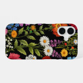 COQUE iPhone 16 FLEURS SAUVAGES (Verso Horizontal)