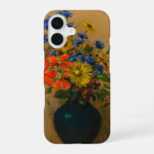 Coque iPhone 16 Fleurs sauvages vintages