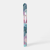 Coque iPhone 16 Fleurs Tons de Bijoux (Côté gauche)