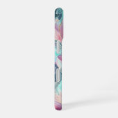 Coque iPhone 16 Fleurs Tons de Bijoux (Côté droit)