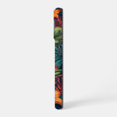 Coque iPhone 16 Fleurs tropicales (Côté gauche)