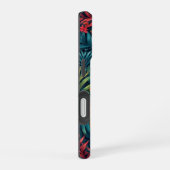 Coque iPhone 16 Fleurs tropicales (Côté droit)