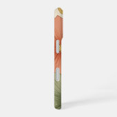 Coque iPhone 16 Fleurs tropicales vintage (Côté droit)