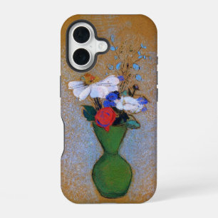Coque iPhone 16 Fleurs vintage d'Odilon Redon dans un vase