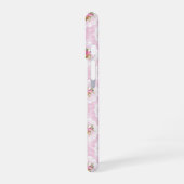 Coque iPhone 16 Fleurs Vintage Shabby (Côté gauche)