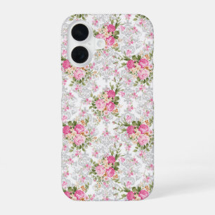 Coque iPhone 16 Fleurs vintages