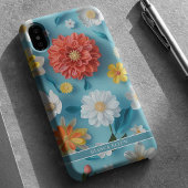 Coque iPhone 16 Fleurs Vives