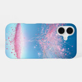 Coque iPhone 16 Floating Cherry Blossom Tree & Light Phone Case (Verso Horizontal)