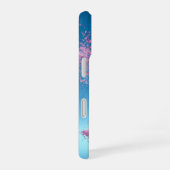 Coque iPhone 16 Floating Cherry Blossom Tree & Light Phone Case (Côté droit)