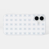 Coque iPhone 16 Flocons de neige (Verso Horizontal)