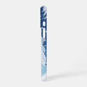 Coque iPhone 16 Flocons de neige et glace (Côté gauche)