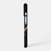 Coque iPhone 16 Floral Crescent Moon Celestial Case (Côté gauche)