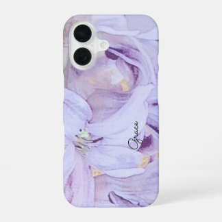 Coque iPhone 16 Floral personnalisé