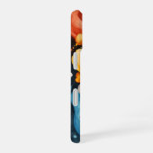 Coque iPhone 16 Flore de fruit de feu (Côté droit)