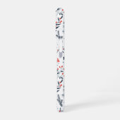 Coque iPhone 16 Flore hivernale (Côté gauche)