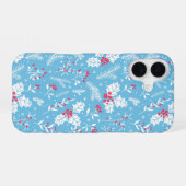 Coque iPhone 16 Flore hivernale 2 (Verso Horizontal)