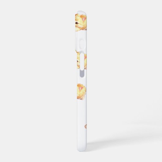 Coque iPhone 16 Fluffy Kitten Cute Pattern Phone Case (Côté gauche)