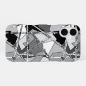 Coque iPhone 16 Flûtes Abstraites (Verso Horizontal)