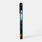 Coque iPhone 16 Flux de données quantiques (Côté gauche)