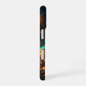 Coque iPhone 16 Flux de données quantiques (Côté droit)