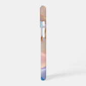 Coque iPhone 16 Flux de tissu Pastel Abstrait (Côté gauche)