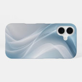Coque iPhone 16 🎨 "Flux esthétique de fumée" (Verso Horizontal)