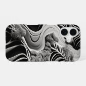 Coque iPhone 16 Flux fractal (Verso Horizontal)