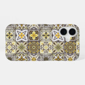 Coque iPhone 16 Fonds d'écran/ Crédences/Tuiles inspirées de Talav (Verso Horizontal)