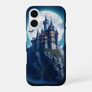 Coque iPhone 16 Fonds d'écran de téléphone Halloween pour effrayer
