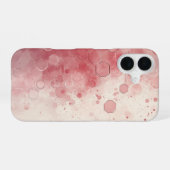 Coque iPhone 16 Fondu de particules de fond (Verso Horizontal)