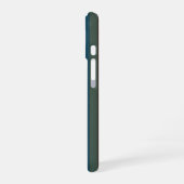 Coque iPhone 16 Fondu en bloc à rayures rétro (Côté gauche)