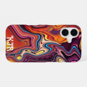 Coque iPhone 16 Fonte Volcanique #9 (Verso Horizontal)