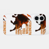 COQUE iPhone 16 FORCE INTÉRIEURE CONTINUEZ D'AVANCER (Verso Horizontal)