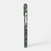 Coque iPhone 16 forêt avec oiseaux et écureuils (Côté gauche)