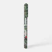 Coque iPhone 16 forêt avec oiseaux et écureuils (Côté droit)