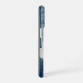 Coque iPhone 16 Forêt bleue cool (Côté droit)