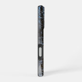 Coque iPhone 16 Forêt de peupliers enneigés I (Côté droit)