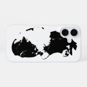Coque iPhone 16 Foyer de poche, chat endormi (Verso Horizontal)