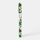 Coque iPhone 16 Fraises sauvages sur blanc (Côté gauche)