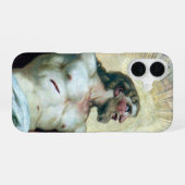 Coque iPhone 16 fresque de jésus (Verso Horizontal)