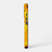 Coque iPhone 16 "Frogs and Sunflowers: A Playful Nature Pattern" (Côté gauche)