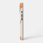 Coque iPhone 16 Fruit d'agrumes orange (Côté gauche)