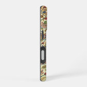 Coque iPhone 16 Fruits et fleurs de broderie (Côté droit)
