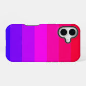 Coque iPhone 16 Fun coloré Ombre Gradient (Verso Horizontal)