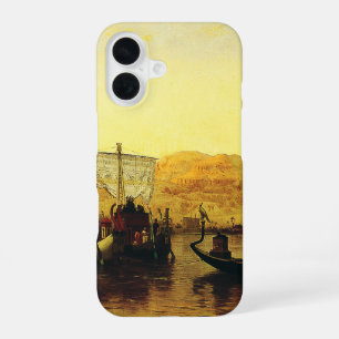 Coque iPhone 16 Funérailles d'une momie sur le Nil par Frederick A