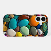 Coque iPhone 16 Galets brillants Design Téléphone Boîtier pour iPh (Verso Horizontal)