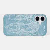 Coque iPhone 16 Galloping Horse – Edvard Munch – Personalized  (Verso Horizontal)