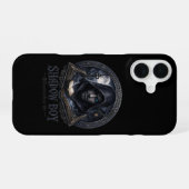 Coque iPhone 16 garçon de l'ombre (Verso Horizontal)
