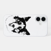 Coque iPhone 16 Garde de Joie Rustique (Verso Horizontal)